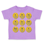 Toddler Clothes C U Te N Er Dy Ba B Y Nerd Geek Math School Toddler Shirt Cotton