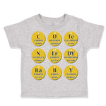 Toddler Clothes C U Te N Er Dy Ba B Y Nerd Geek Math School Toddler Shirt Cotton