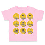 Toddler Clothes C U Te N Er Dy Ba B Y Nerd Geek Math School Toddler Shirt Cotton