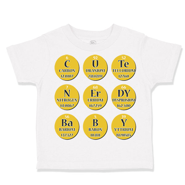 Toddler Clothes C U Te N Er Dy Ba B Y Nerd Geek Math School Toddler Shirt Cotton