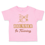 Toddler Clothes Drummer in Training Toddler Shirt Baby Clothes Cotton