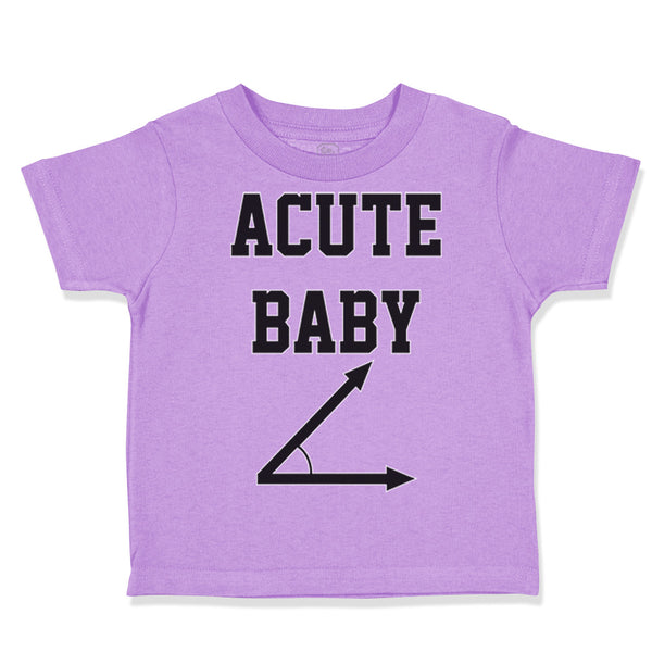 Toddler Clothes Acute Math Geek Nerd Baby Funny Humor Style E Toddler Shirt