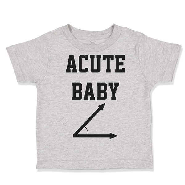 Toddler Clothes Acute Math Geek Nerd Baby Funny Humor Style E Toddler Shirt