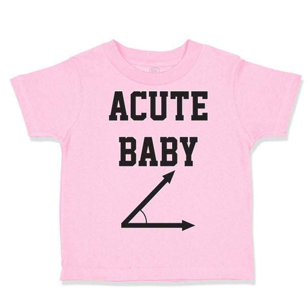 Toddler Clothes Acute Math Geek Nerd Baby Funny Humor Style E Toddler Shirt