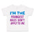 Toddler Clothes I'M The Youngest Rules Don'T Apply to Me Funny Humor Cotton