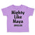 Toddler Clothes Mighty like Maya Angelou Funny Humor Toddler Shirt Cotton