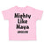 Toddler Clothes Mighty like Maya Angelou Funny Humor Toddler Shirt Cotton