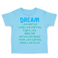 Toddler Clothes Dream like Martin - Lead like Harriet - Fight like Malcom -