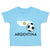 Toddler Clothes Argentinian Soccer Argentina Football Toddler Shirt Cotton