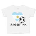 Toddler Clothes Argentinian Soccer Argentina Football Toddler Shirt Cotton