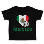 Toddler Clothes Mexican Soccer Mexico Football Football Toddler Shirt Cotton