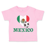 Toddler Clothes Mexican Soccer Mexico Football Football Toddler Shirt Cotton