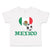 Toddler Clothes Mexican Soccer Mexico Football Football Toddler Shirt Cotton