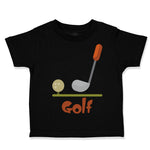 Toddler Clothes Golf Set Golf Golfing Toddler Shirt Baby Clothes Cotton