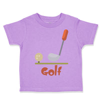 Toddler Clothes Golf Set Golf Golfing Toddler Shirt Baby Clothes Cotton