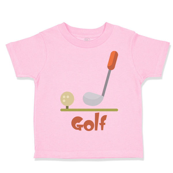 Toddler Clothes Golf Set Golf Golfing Toddler Shirt Baby Clothes Cotton
