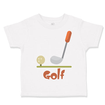 Toddler Clothes Golf Set Golf Golfing Toddler Shirt Baby Clothes Cotton