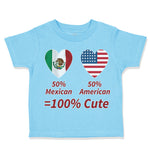 50% Mexican 50% American = 100% Cute