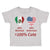 Toddler Clothes 50% Mexican 50% American = 100% Cute Toddler Shirt Cotton