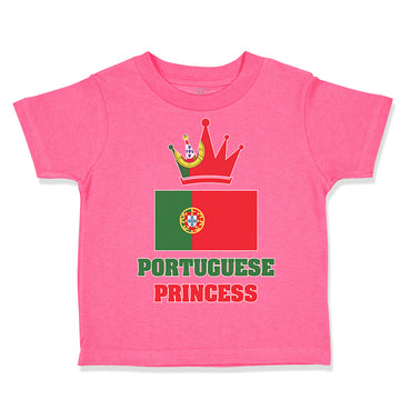 Toddler Girl Clothes Portuguese Princess Toddler Shirt Baby Clothes Cotton