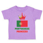 Toddler Girl Clothes Portuguese Princess Toddler Shirt Baby Clothes Cotton