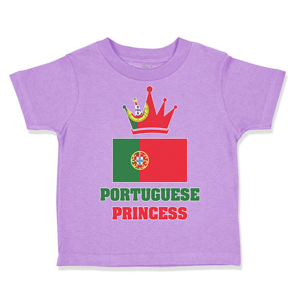 Toddler Girl Clothes Portuguese Princess Toddler Shirt Baby Clothes Cotton