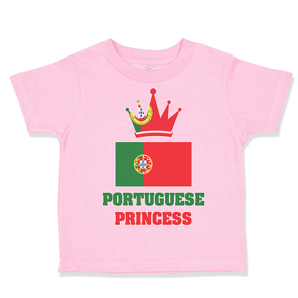 Toddler Girl Clothes Portuguese Princess Toddler Shirt Baby Clothes Cotton