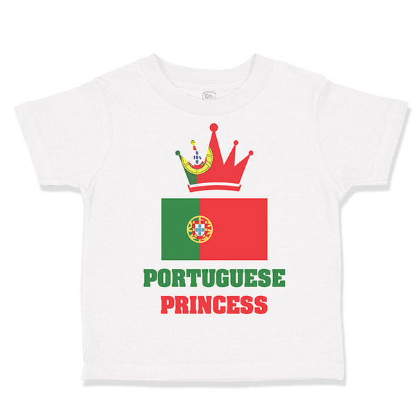 Toddler Girl Clothes Portuguese Princess Toddler Shirt Baby Clothes Cotton