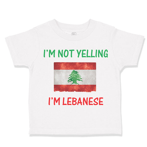 I'M Not Yelling I'M Lebanese
