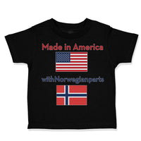 Toddler Clothes Made in America with Norwegian Parts Toddler Shirt Cotton