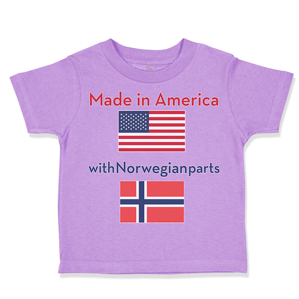 Toddler Clothes Made in America with Norwegian Parts Toddler Shirt Cotton