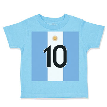 Toddler Clothes Argentina Flag Toddler Shirt Baby Clothes Cotton