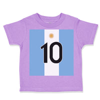 Toddler Clothes Argentina Flag Toddler Shirt Baby Clothes Cotton