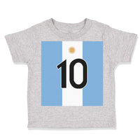 Toddler Clothes Argentina Flag Toddler Shirt Baby Clothes Cotton