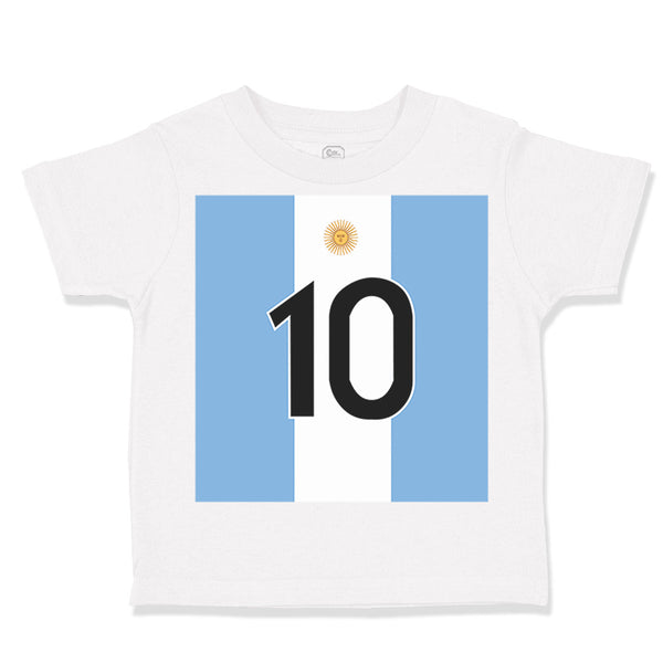 Toddler Clothes Argentina Flag Toddler Shirt Baby Clothes Cotton