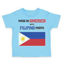 Toddler Clothes Made in America with Filipino Parts B Toddler Shirt Cotton