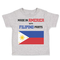 Toddler Clothes Made in America with Filipino Parts B Toddler Shirt Cotton