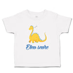 Toddler Clothes Dino Snore Animals Dinosaurs Toddler Shirt Baby Clothes Cotton