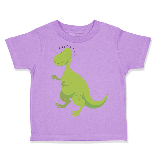 Toddler Clothes Zzzzz Dinosaur Dino Sleeping Toddler Shirt Baby Clothes Cotton