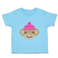 Toddler Clothes Little Monkey Moon Animals Safari Toddler Shirt Cotton