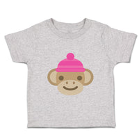 Toddler Clothes Little Monkey Moon Animals Safari Toddler Shirt Cotton