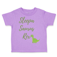 Toddler Clothes Sleepa Saurus Rex Dino Dinosaurus Sleeping Toddler Shirt Cotton