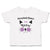 Toddler Clothes Everybody Dance Meow Face of Cat with Bow Toddler Shirt Cotton