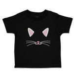 Toddler Clothes Cat Face Whisker Toddler Shirt Baby Clothes Cotton