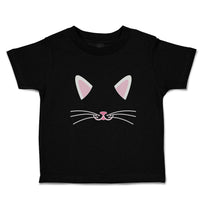 Toddler Clothes Cat Face Whisker Toddler Shirt Baby Clothes Cotton