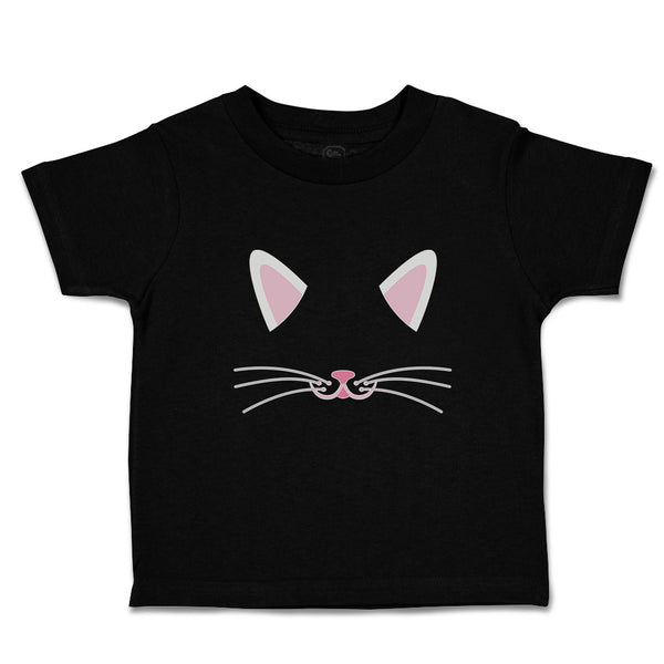 Toddler Clothes Cat Face Whisker Toddler Shirt Baby Clothes Cotton