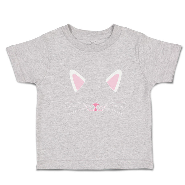 Toddler Clothes Cat Face Whisker Toddler Shirt Baby Clothes Cotton