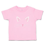 Toddler Clothes Cat Face Whisker Toddler Shirt Baby Clothes Cotton