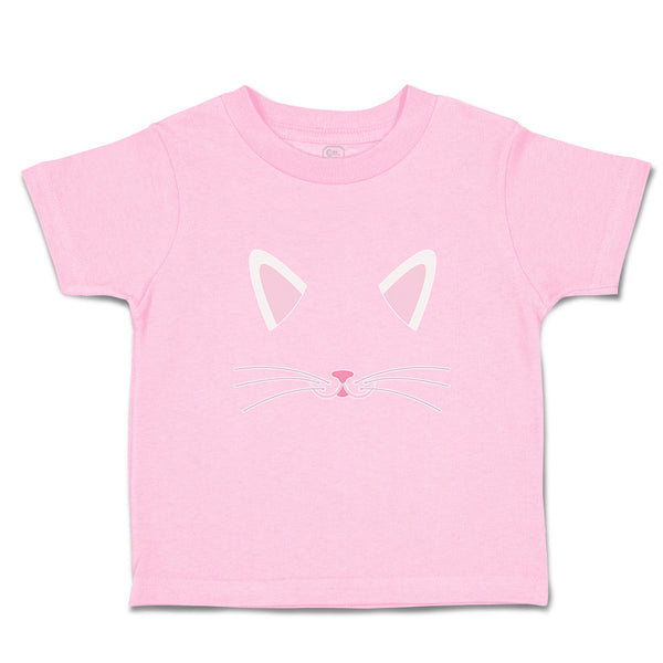 Toddler Clothes Cat Face Whisker Toddler Shirt Baby Clothes Cotton
