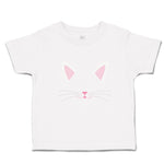 Toddler Clothes Cat Face Whisker Toddler Shirt Baby Clothes Cotton